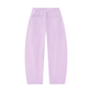 Pink Unisex Barrel Leg Sweatpants