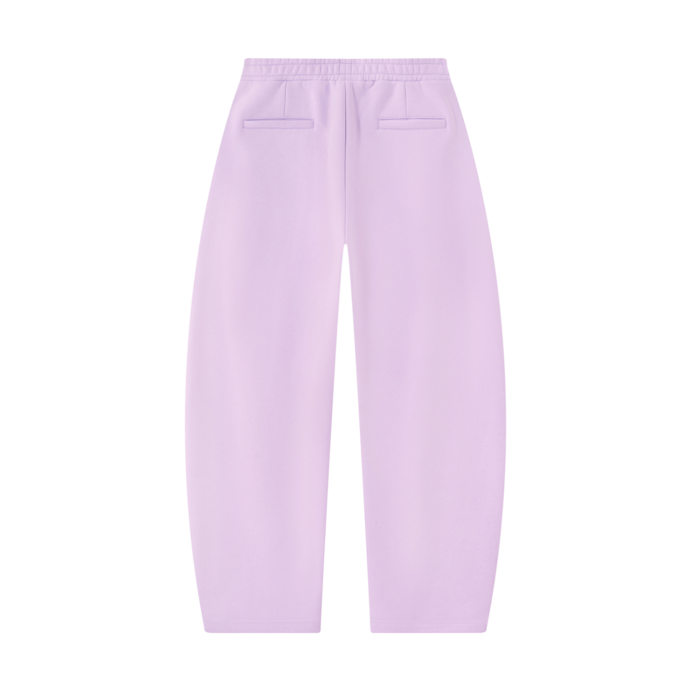 Pink Unisex Barrel Leg Sweatpants