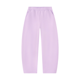 Pink Unisex Barrel Leg Sweatpants