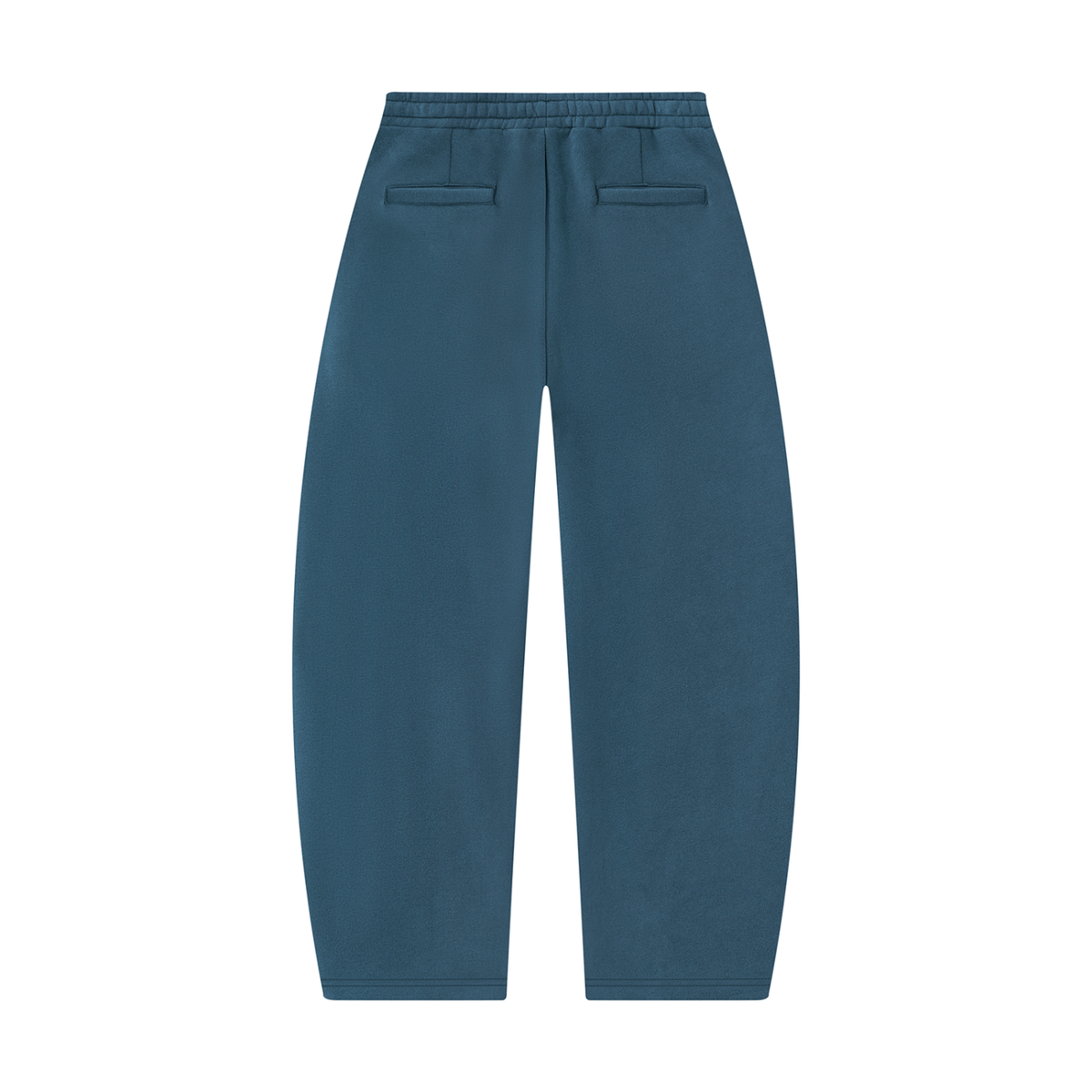 Teal Unisex Barrel Leg Sweatpants