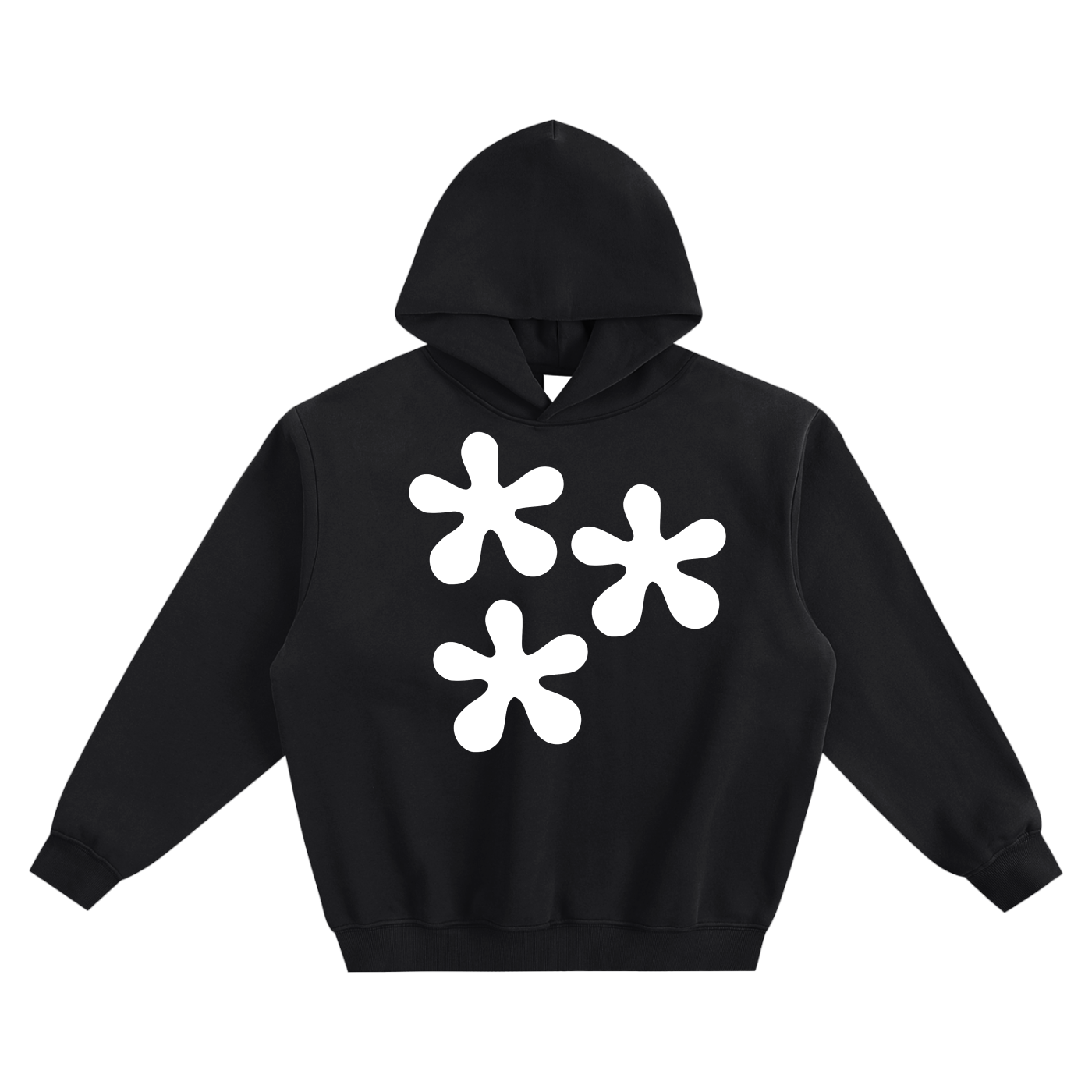 Loose Flowers - Fleeced Boxy Hoodie
