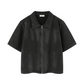 Motherin Sunset - Full-Zip Denim Shirt Vintage Washed
