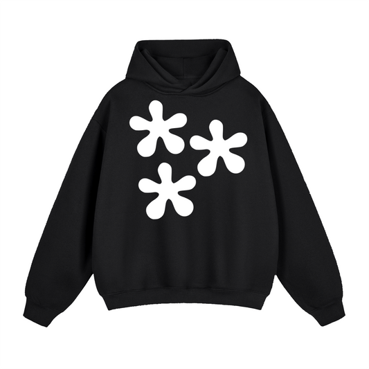 Loose Flowers - Fleeced Boxy Hoodie