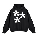 Loose Flowers - Fleeced Boxy Hoodie