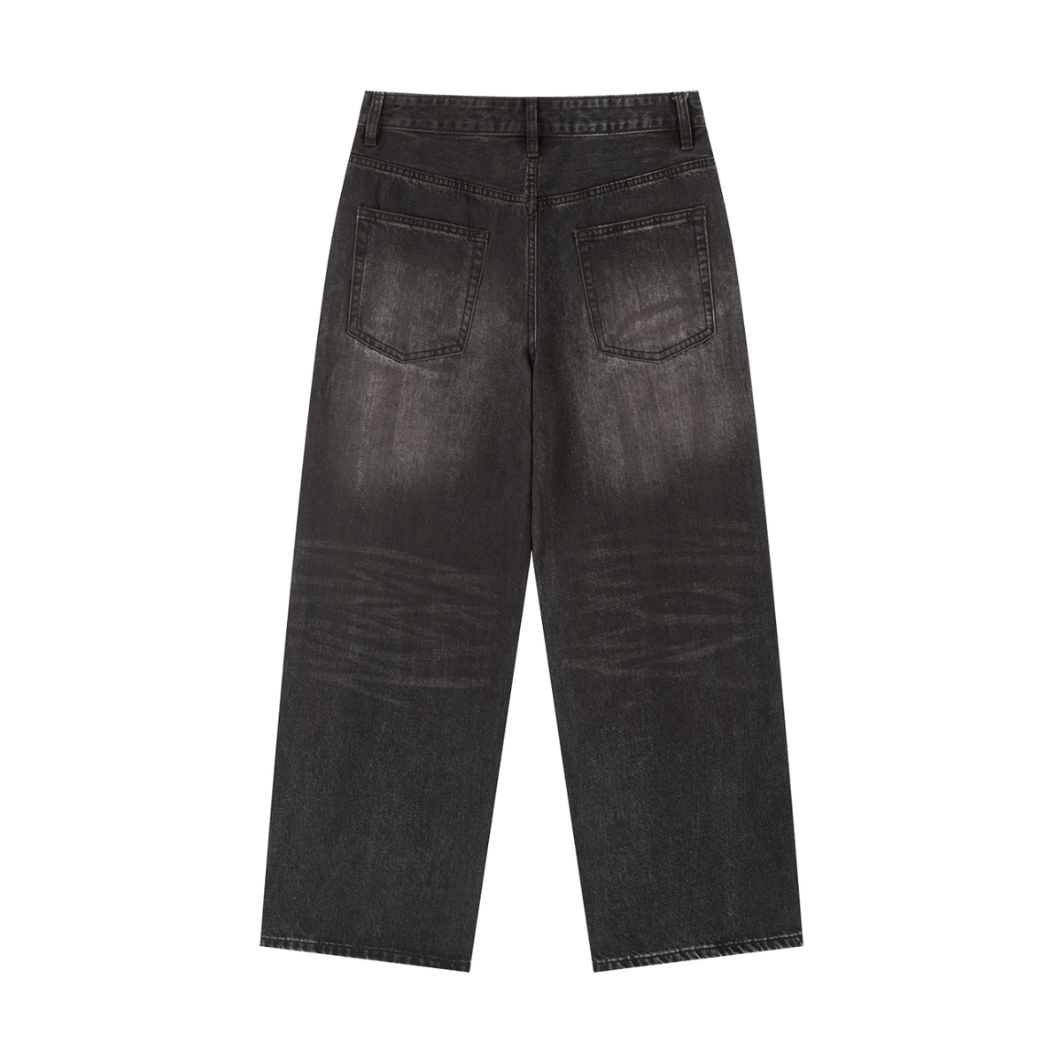 Straight Fit Jean,Vintage Wash ,Heavyweight Denim