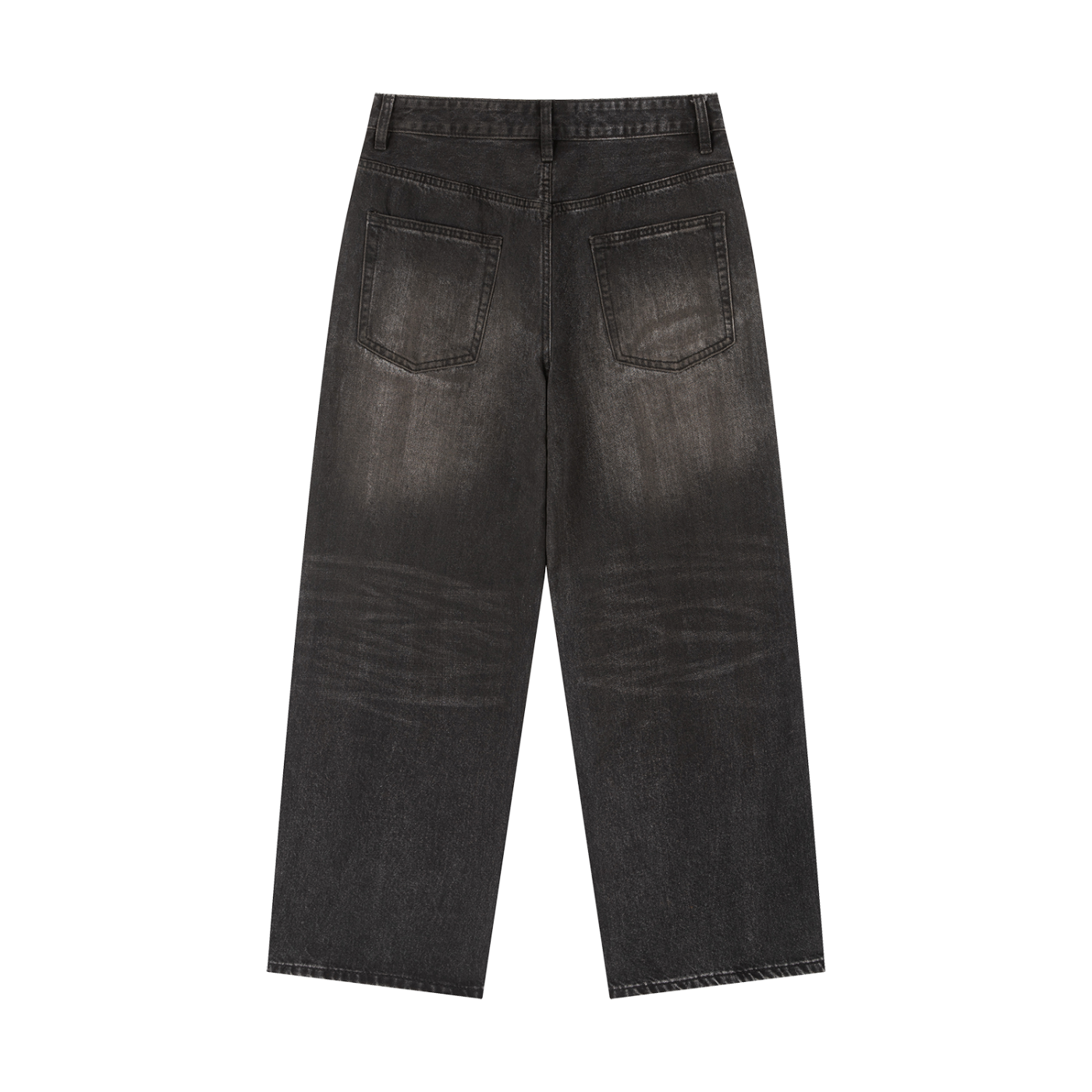 Straight Fit Jean,Vintage Wash ,Heavyweight Denim