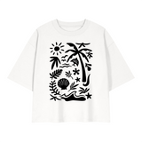 Motherin' Summer - Unisex Heavyweight Boxy T-Shirt
