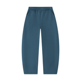Teal Unisex Barrel Leg Sweatpants
