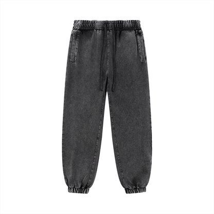 Joggers,Snow Washed,Denim-Like,Sweatpants
