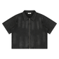 Motherin Sunset - Full-Zip Denim Shirt Vintage Washed