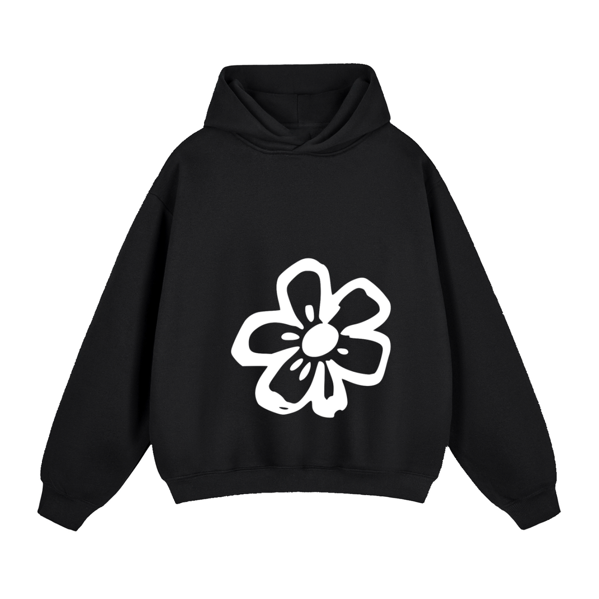 That Flower - Fleeced Boxy Hoodie