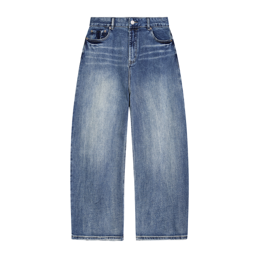Wide Leg,Sun Fade Jeans