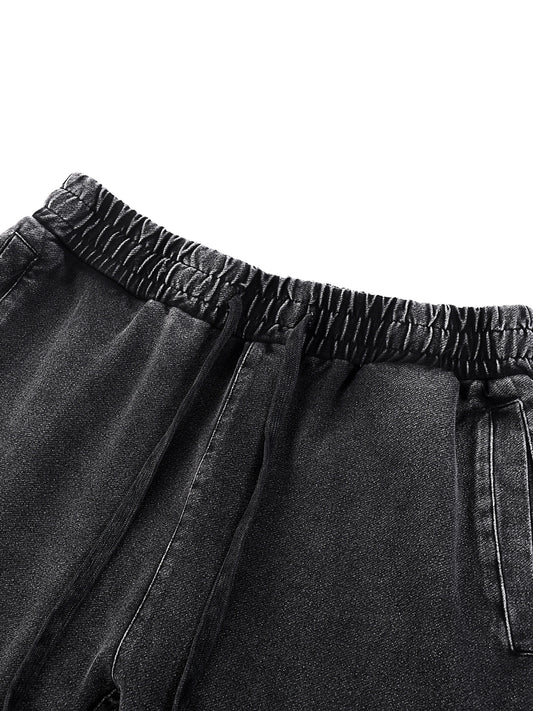 Joggers,Snow Washed,Denim-Like,Sweatpants