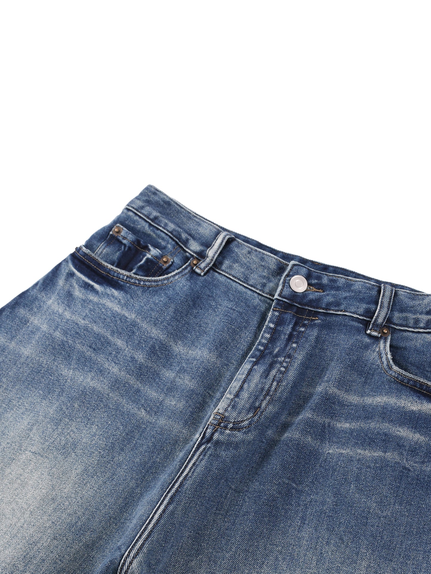 Wide Leg,Sun Fade Jeans