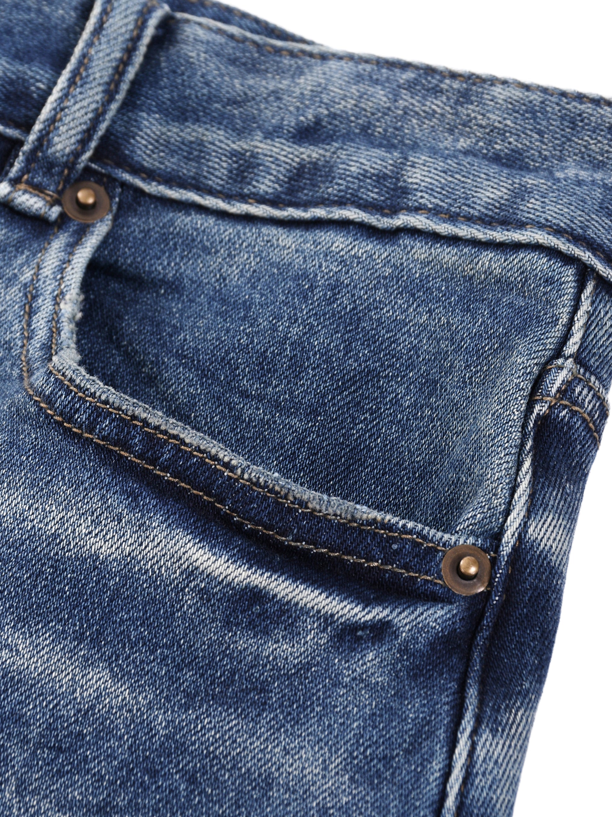 Wide Leg,Sun Fade Jeans