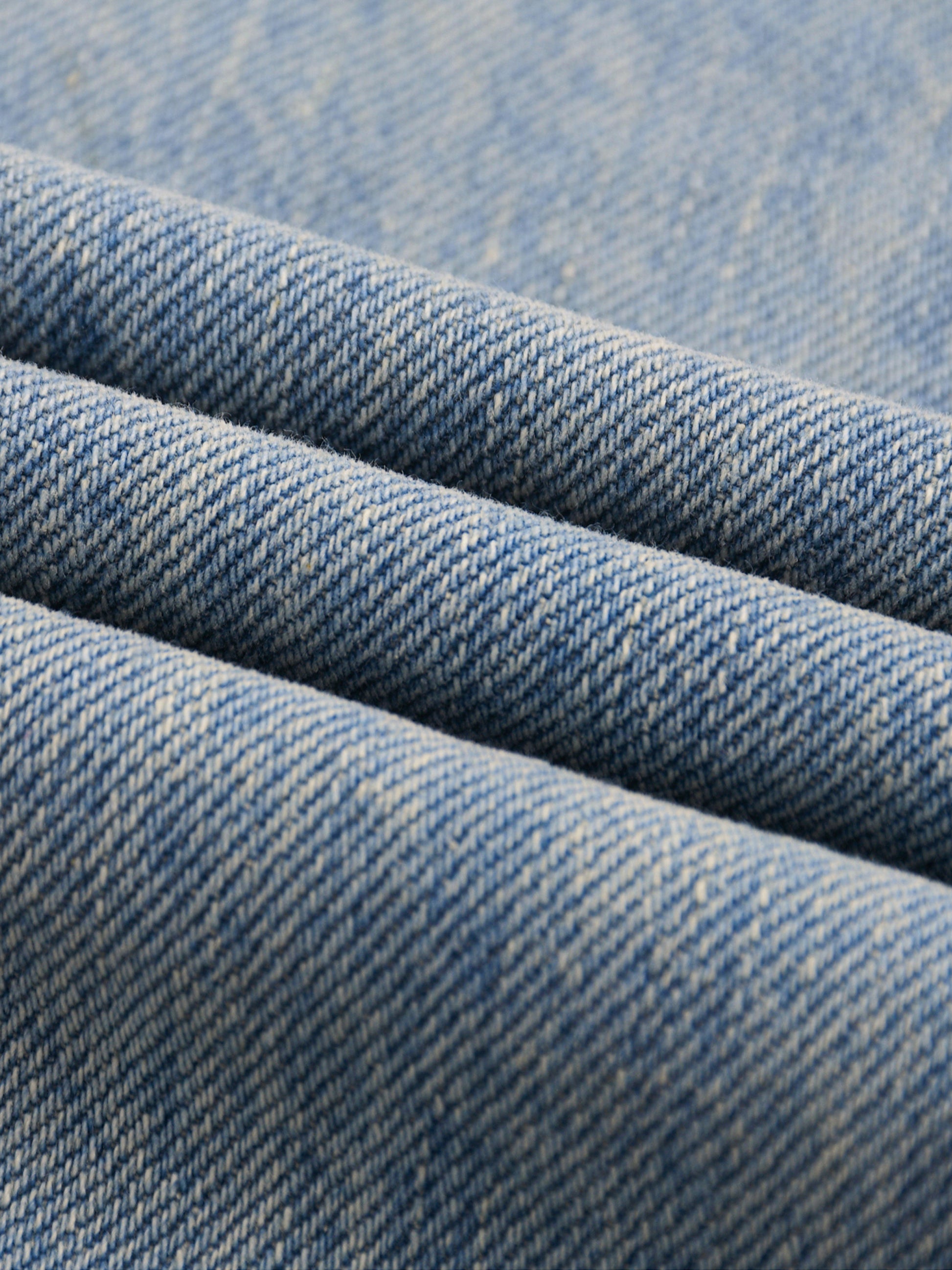 Sun Fade  Jeans,Straight Fit ,Raw Hem Denim Jeans