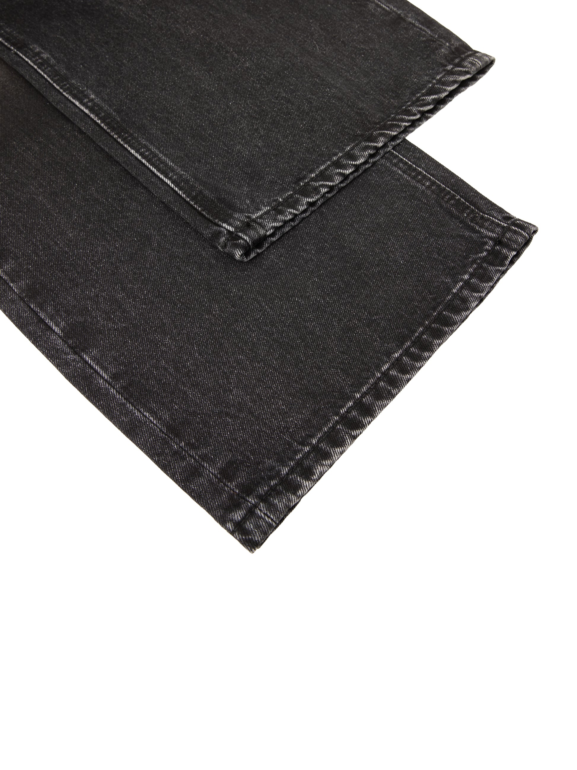 Straight Fit Jean,Vintage Wash ,Heavyweight Denim