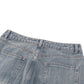 Jeans,Distressed Jean,Vintage Wash,Straight-leg