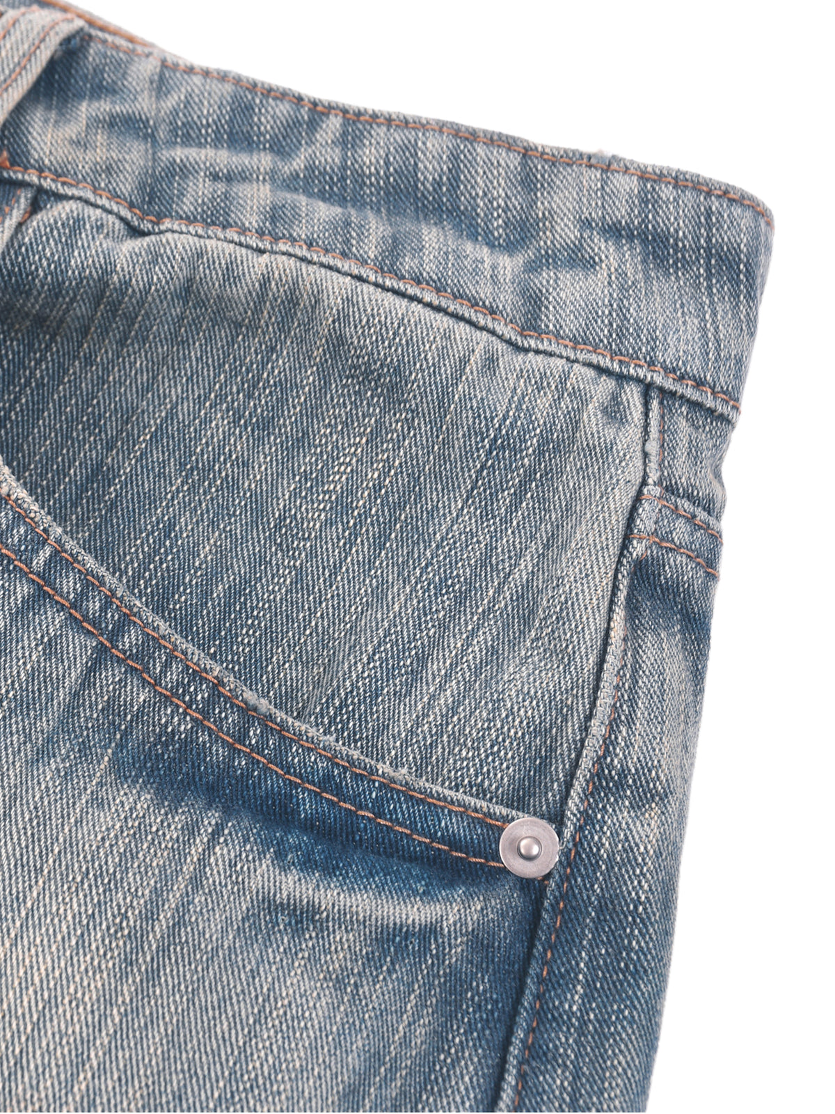 Jeans,Distressed Jean,Vintage Wash,Straight-leg