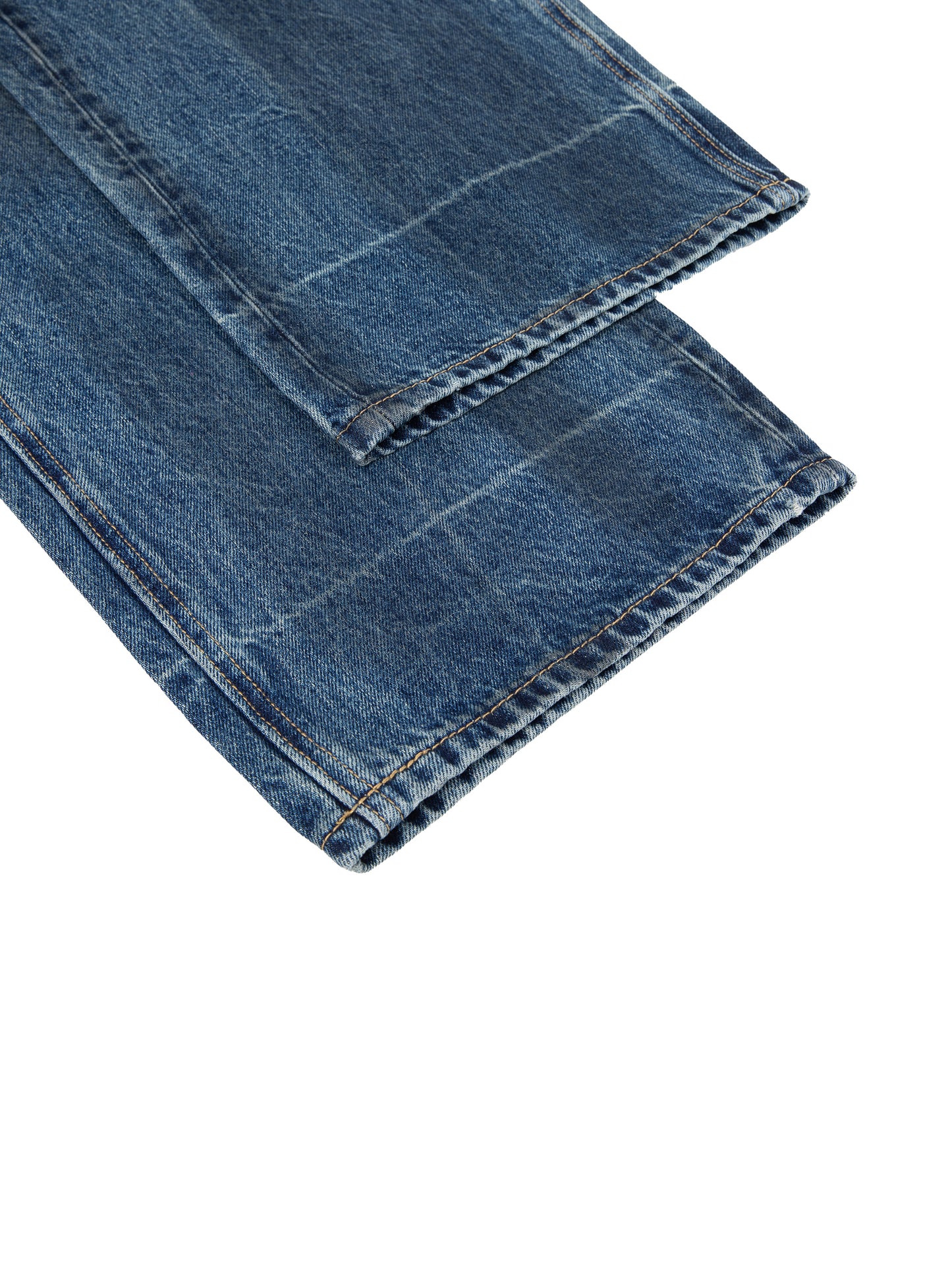 Heavyweight Dark Vintage Wash Baggy Jeans