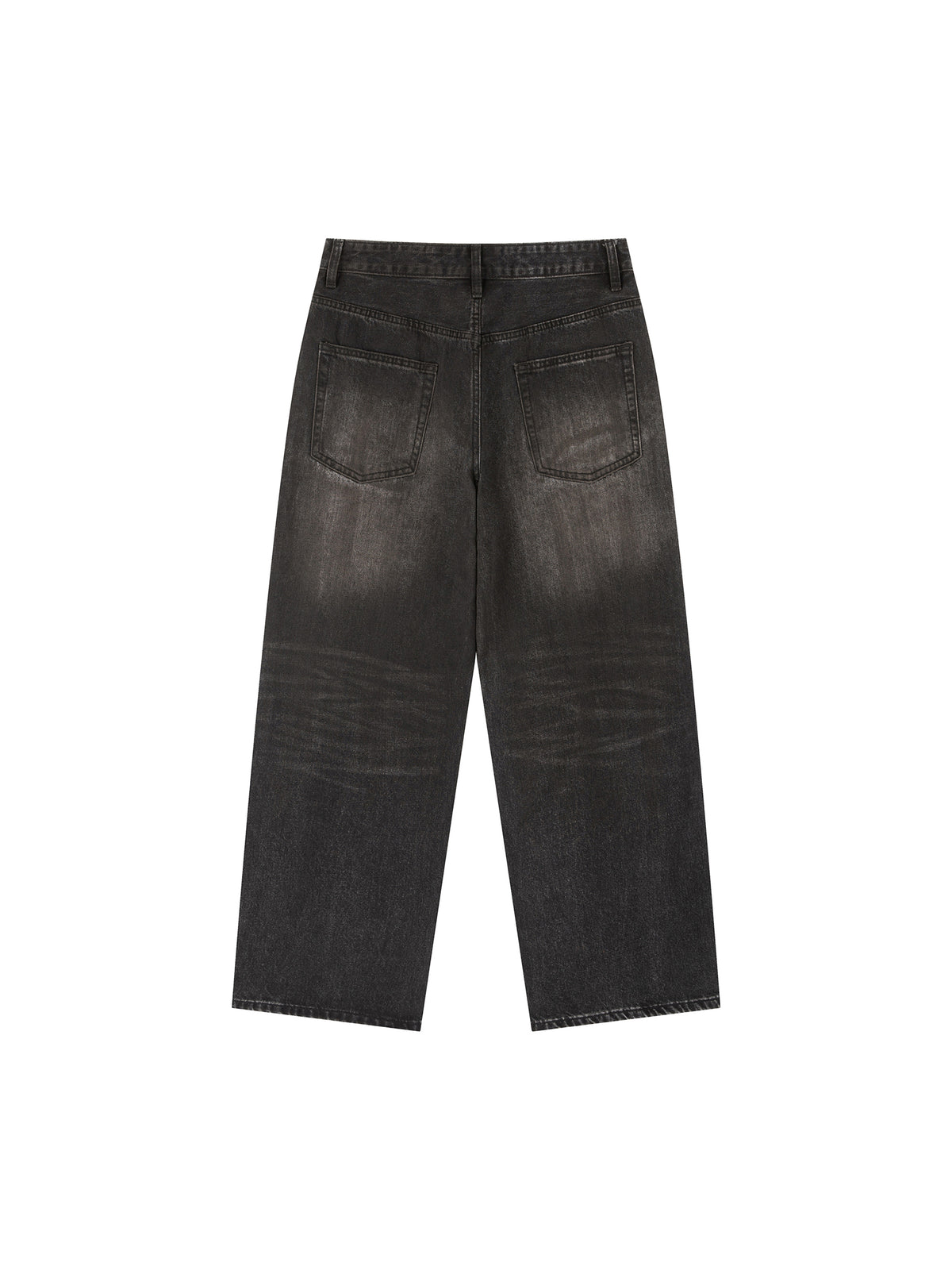 Straight Fit Jean,Vintage Wash ,Heavyweight Denim