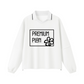 That Flower Primuim Plan - White Boxy Collared Long Sleeve Shirt